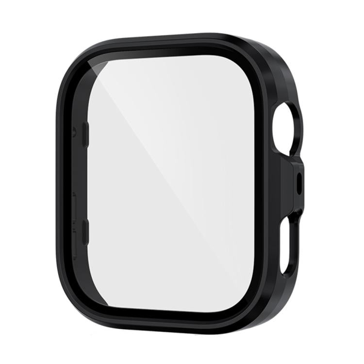 For Huawei Watch Fit 4 Pro Tempered Film Integrated PC Watch Protective Case(Black) - Watch Cases by buy2fix | Online Shopping UK | buy2fix
