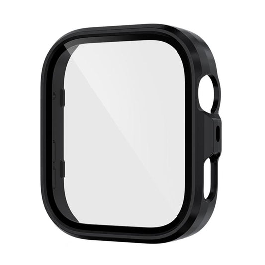 For Huawei Watch Fit 4 Pro Tempered Film Integrated PC Watch Protective Case(Black) - Watch Cases by buy2fix | Online Shopping UK | buy2fix