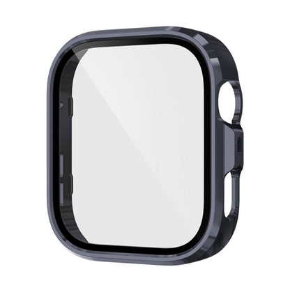 For Huawei Watch Fit 4 Pro Tempered Film Integrated PC Watch Protective Case(Midnight Blue) - Watch Cases by buy2fix | Online Shopping UK | buy2fix