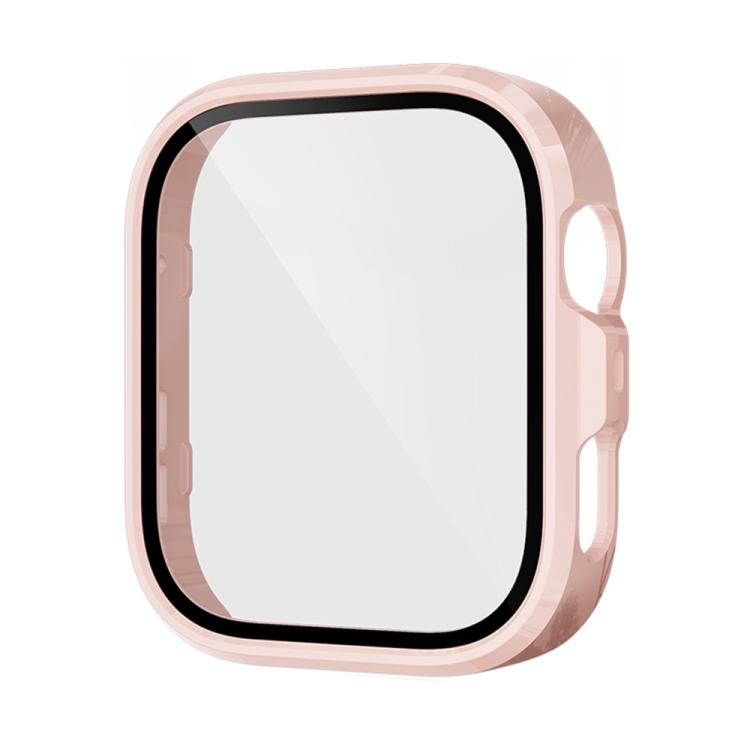 For Huawei Watch Fit 4 Pro Tempered Film Integrated PC Watch Protective Case(Pink) - Watch Cases by buy2fix | Online Shopping UK | buy2fix