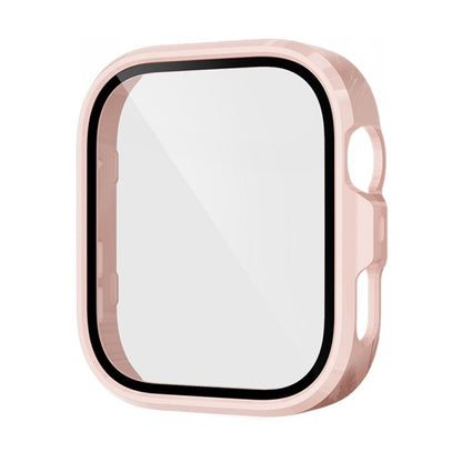 For Huawei Watch Fit 4 Pro Tempered Film Integrated PC Watch Protective Case(Pink) - Watch Cases by buy2fix | Online Shopping UK | buy2fix