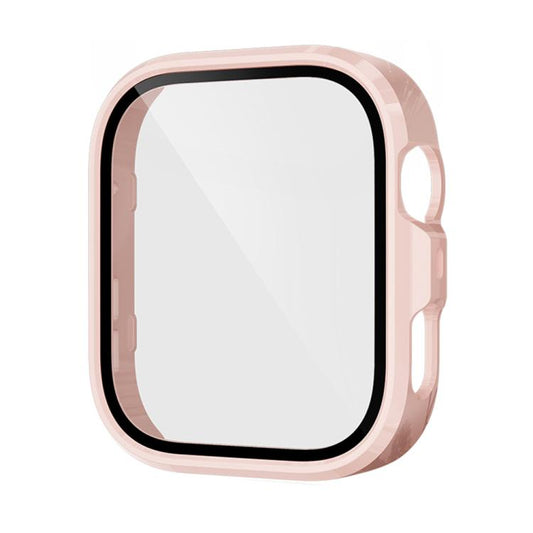 For Huawei Watch Fit 4 Pro Tempered Film Integrated PC Watch Protective Case(Pink) - Watch Cases by buy2fix | Online Shopping UK | buy2fix