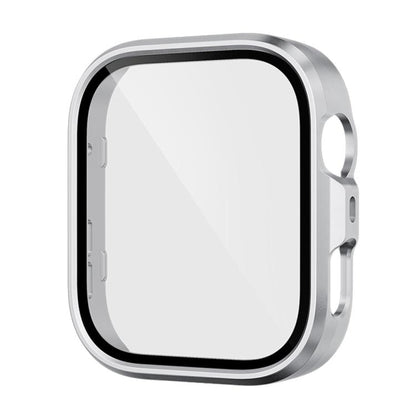 For Huawei Watch Fit 4 Pro Tempered Film Integrated PC Watch Protective Case(Silver) - Watch Cases by buy2fix | Online Shopping UK | buy2fix
