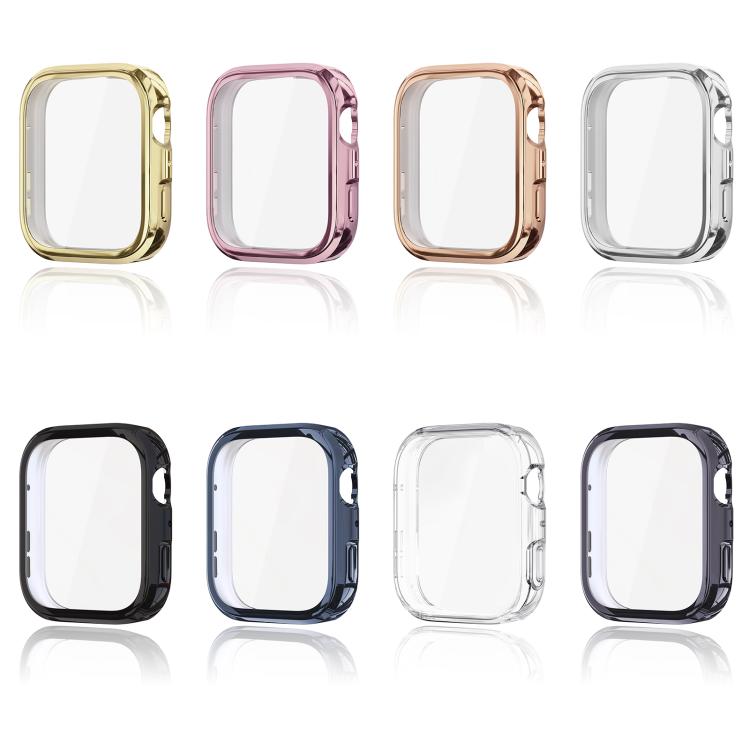 For Huawei Watch Fit 4 Electroplated TPU Full Coverage Watch Protective Case(Pink) - Watch Cases by buy2fix | Online Shopping UK | buy2fix