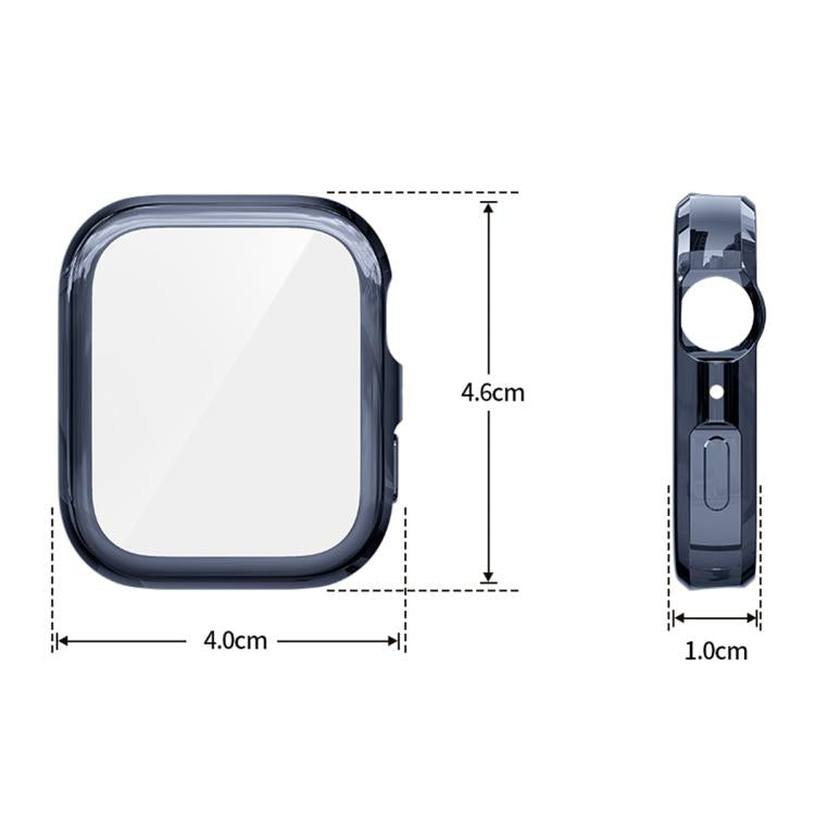 For Huawei Watch Fit 4 Electroplated TPU Full Coverage Watch Protective Case(Black) - Watch Cases by buy2fix | Online Shopping UK | buy2fix