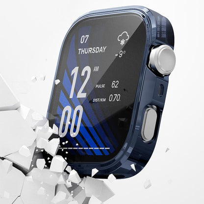 For Huawei Watch Fit 4 Electroplated TPU Full Coverage Watch Protective Case(Midnight Blue) - Watch Cases by buy2fix | Online Shopping UK | buy2fix