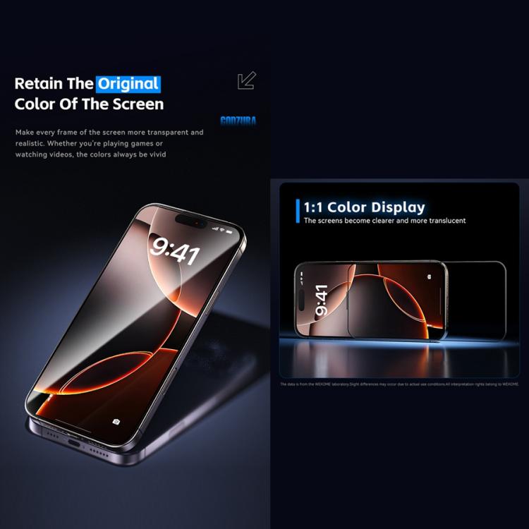 For iPhone 16 Pro WK WTP-115 Easy Install 6D Curved Ultra-Fine Edge HD Tempered Glass Film - iPhone 16 Pro Tempered Glass by WK | Online Shopping UK | buy2fix