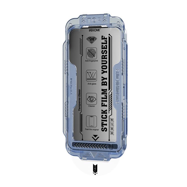 For iPhone 12 Pro Max WK WTP-116 Easy Install 6D Curved Ultra-Fine Edge Privacy Tempered Glass Film - iPhone 12 Pro Max Tempered Glass by WK | Online Shopping UK | buy2fix