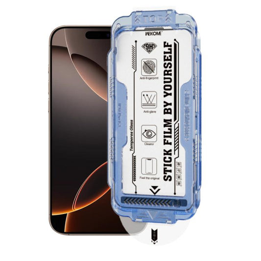 For iPhone 16 Pro Max WK WTP-117 Easy Install 6D Curved Ultra-Fine Edge AR Frosted Tempered Glass Film - iPhone 16 Pro Max Tempered Glass by WK | Online Shopping UK | buy2fix