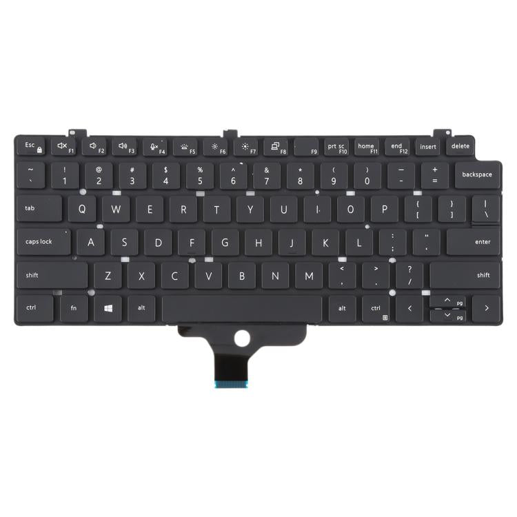 US Version Backlit Laptop Keyboard for Dell LATITUDE P33S 13-7300 7310(Black) - Replacement Keyboards by buy2fix | Online Shopping UK | buy2fix