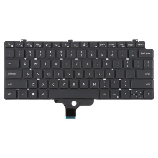 US Version Backlit Laptop Keyboard for Dell LATITUDE P33S 13-7300 7310(Black) - Replacement Keyboards by buy2fix | Online Shopping UK | buy2fix