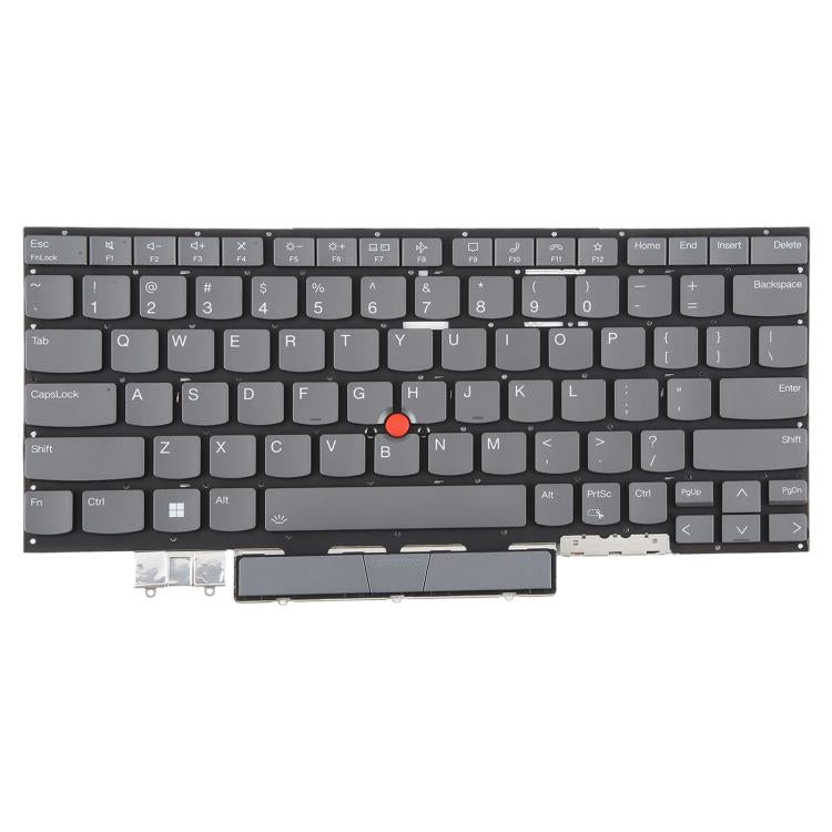 US Version Backlit Laptop Keyboard for Lenovo Thinkpad X1 YOGA 6TH 2021(Gray) - Replacement Keyboards by buy2fix | Online Shopping UK | buy2fix