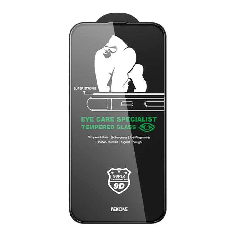 For iPhone 16 Pro Max WK WTP-126 Vacha Series KinKong Light-Filtering Ultra- Clear Tempered Glass Film - iPhone 16 Pro Max Tempered Glass by WK | Online Shopping UK | buy2fix