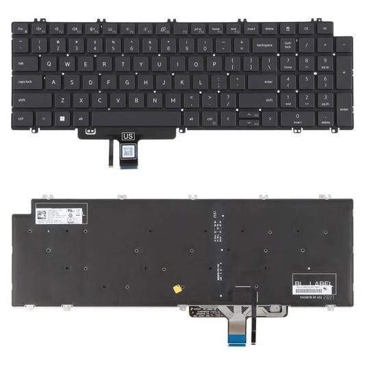 US Version Backlit Laptop Keyboard for Dell Latitude 3540 5520 5521 5530 5531 5540(Black) - Replacement Keyboards by buy2fix | Online Shopping UK | buy2fix