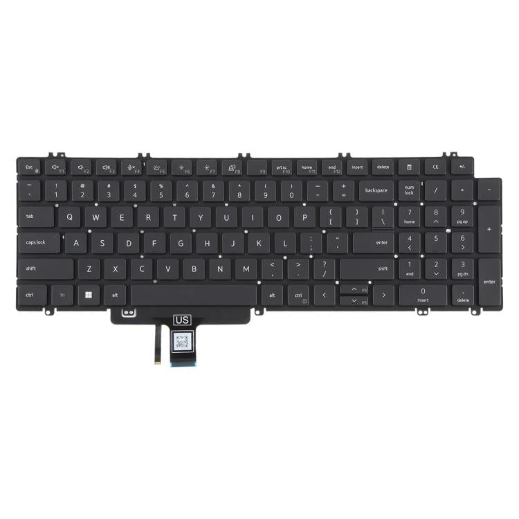 US Version Backlit Laptop Keyboard for Dell Latitude 3540 5520 5521 5530 5531 5540(Black) - Replacement Keyboards by buy2fix | Online Shopping UK | buy2fix