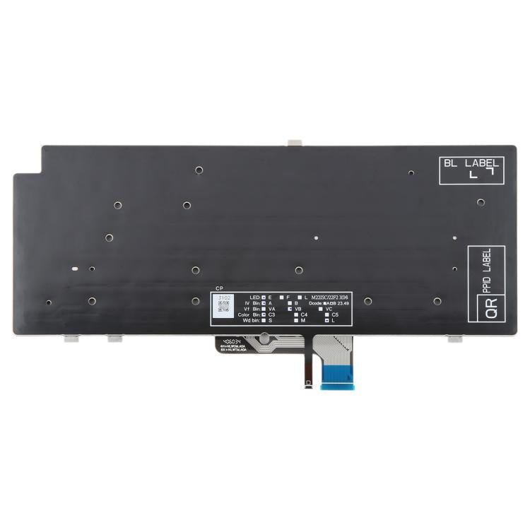 US Version Backlit Laptop Keyboard for Dell Latitude 7340 7440 7640(Black) - Replacement Keyboards by buy2fix | Online Shopping UK | buy2fix