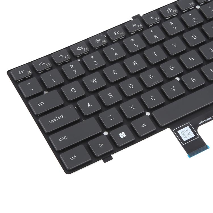 US Version Backlit Laptop Keyboard for Dell Latitude 7340 7440 7640(Black) - Replacement Keyboards by buy2fix | Online Shopping UK | buy2fix