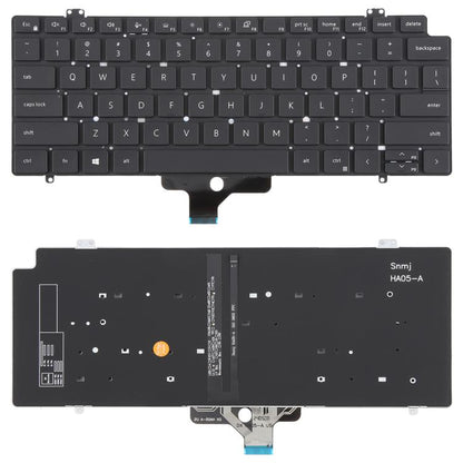 US Version Backlit Laptop Keyboard for Dell Latitude 7410 7410 2in1 P131G P119G(Black) - Replacement Keyboards by buy2fix | Online Shopping UK | buy2fix