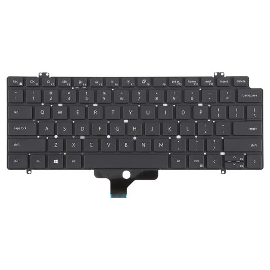US Version Backlit Laptop Keyboard for Dell Latitude 7410 7410 2in1 P131G P119G(Black) - Replacement Keyboards by buy2fix | Online Shopping UK | buy2fix