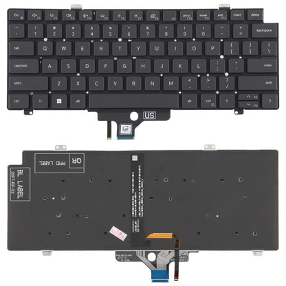 US Version Backlit Laptop Keyboard for Dell Latitude 7420 5420(Black) - Replacement Keyboards by buy2fix | Online Shopping UK | buy2fix