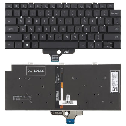 US Version Backlit Laptop Keyboard for Dell Latitude 5320 7320(Black) - Replacement Keyboards by buy2fix | Online Shopping UK | buy2fix