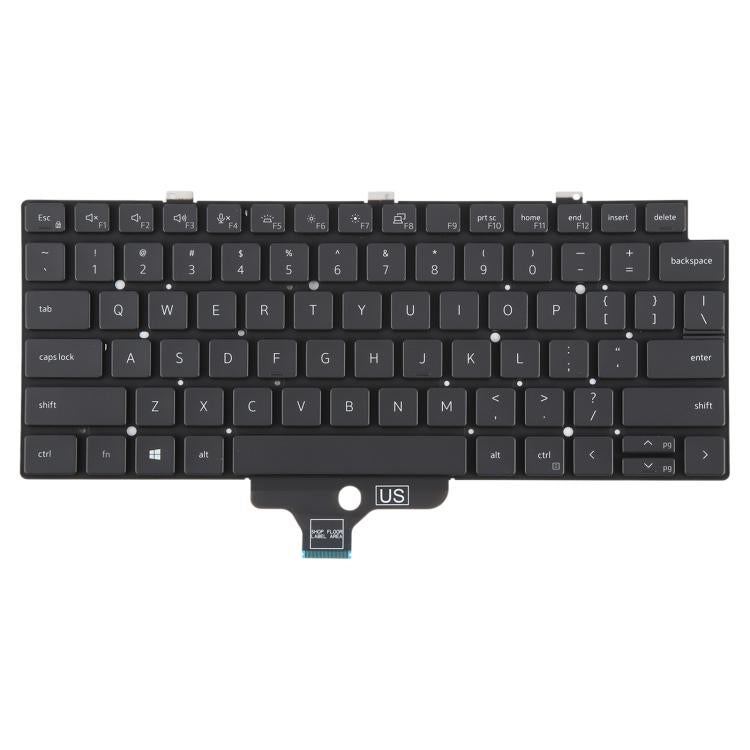US Version Backlit Laptop Keyboard for Dell Latitude 5320 7320(Black) - Replacement Keyboards by buy2fix | Online Shopping UK | buy2fix