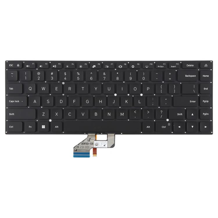 US Version Backlit Laptop Keyboard for Xiaomi Redmi Book 16 2024 2025 Z3725(Black) - Replacement Keyboards by buy2fix | Online Shopping UK | buy2fix