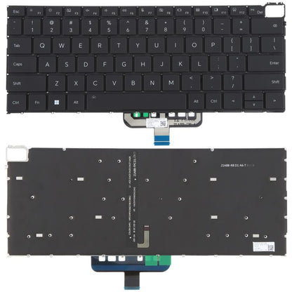 US Version Backlit Laptop Keyboard for Honor MagicBook 21/22 HGE-W56 V14 HGF-W56/W76 GLO-F56/F76(Black) - Replacement Keyboards by buy2fix | Online Shopping UK | buy2fix