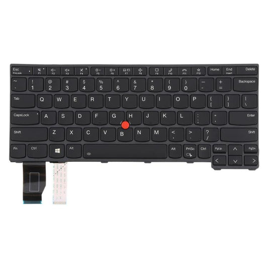 US Version Backlit Laptop Keyboard with Pointing for Lenovo ThinkPad X13 Gen 2 20WK 20XH X13 Yoga Gen 2(Black) - Replacement Keyboards by buy2fix | Online Shopping UK | buy2fix