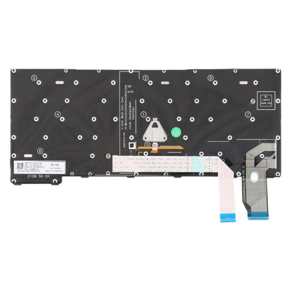 US Version Backlit Laptop Keyboard with Pointing for Lenovo ThinkPad X13 Gen 2 20WK 20XH X13 Yoga Gen 2(Black) - Replacement Keyboards by buy2fix | Online Shopping UK | buy2fix