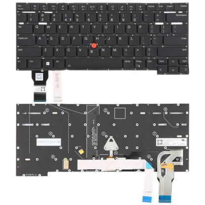 US Version Backlit Laptop Keyboard with Pointing for Lenovo ThinkPad T14s Gen 2 P1 GEN4 X1 Extreme Gen4(Black) - Replacement Keyboards by buy2fix | Online Shopping UK | buy2fix
