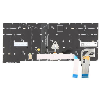 US Version Backlit Laptop Keyboard with Pointing for Lenovo ThinkPad T14s Gen 2 P1 GEN4 X1 Extreme Gen4(Black) - Replacement Keyboards by buy2fix | Online Shopping UK | buy2fix