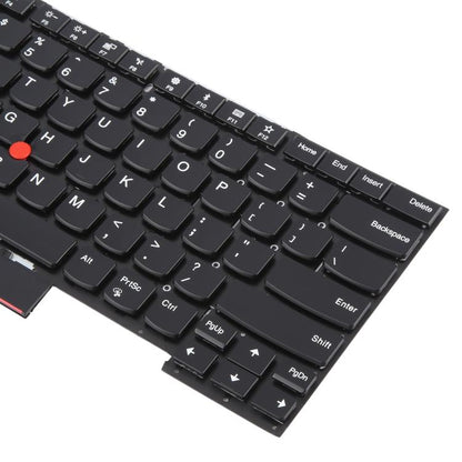US Version Backlit Laptop Keyboard with Pointing for Lenovo Thinkpad E480 E485 E490 E495 E490S L380 L480 L390 L490 R480 R490 T480S T490 T495 01YP360(Black) - Replacement Keyboards by buy2fix | Online Shopping UK | buy2fix