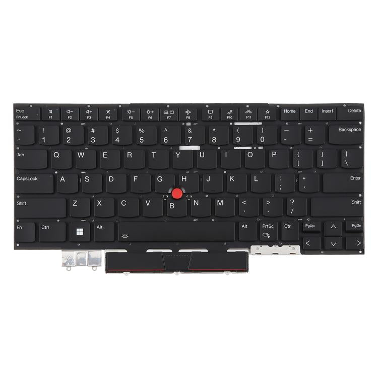 US Version Backlit Laptop Keyboard with Pointing for Lenovo IBM ThinkPad X1C X1 carbon 9th Gen9 10th Gen10 2021/2022 TP00129A TP00129B(Black) - Replacement Keyboards by buy2fix | Online Shopping UK | buy2fix