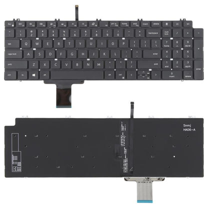 US Version Laptop Keyboard for Dell Precision 7550 7750 7560 7760(Black) - Replacement Keyboards by buy2fix | Online Shopping UK | buy2fix