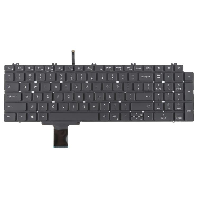 US Version Laptop Keyboard for Dell Precision 7550 7750 7560 7760(Black) - Replacement Keyboards by buy2fix | Online Shopping UK | buy2fix