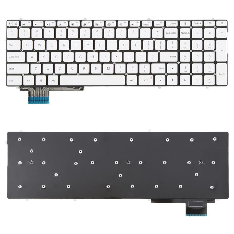 US Version Laptop Keyboard for Xiaomi Mi Notebook RUBY MX110 TM1802 TM1709 TM1705 AA/AC/AD/AF/AG(White) - Replacement Keyboards by buy2fix | Online Shopping UK | buy2fix