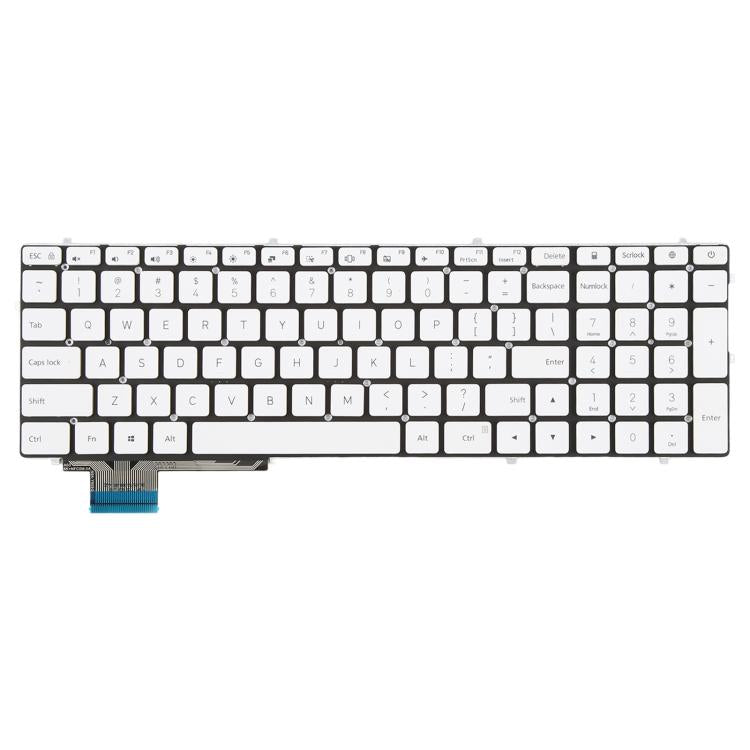 US Version Laptop Keyboard for Xiaomi Mi Notebook RUBY MX110 TM1802 TM1709 TM1705 AA/AC/AD/AF/AG(White) - Replacement Keyboards by buy2fix | Online Shopping UK | buy2fix
