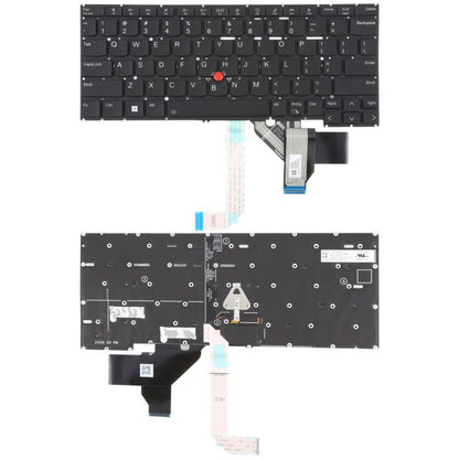US Version Laptop Keyboard with Pointing for Lenovo Thinkpad X13 Gen 4 X13 Yoga Gen 4(Black) - Replacement Keyboards by buy2fix | Online Shopping UK | buy2fix