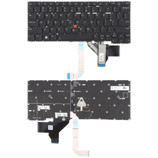 US Version Laptop Keyboard with Pointing for Lenovo Thinkpad X13 Gen 4 X13 Yoga Gen 4(Black) - Replacement Keyboards by buy2fix | Online Shopping UK | buy2fix