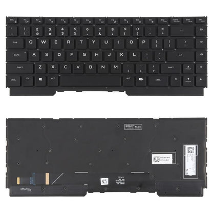 US Version Colorful Backlit Laptop Keyboard for DELL Alienware M15 R5 M15 R6 M15 R7(Black) - Replacement Keyboards by buy2fix | Online Shopping UK | buy2fix