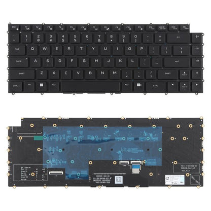 US Version RGB Backlit Laptop Mechanical Keyboard for DELL M16 R1 X16 R1 R2 W0X5N5(Black) - Replacement Keyboards by buy2fix | Online Shopping UK | buy2fix