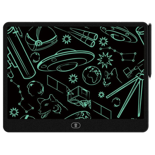 Children LCD Writing Tablet Color Screen Drawing Board, Style:16 inch Black