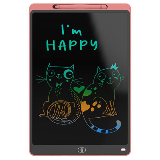Children Drawing Graffiti Board LCD Writing Tablet, Style:16 inch Pink / Color Writing