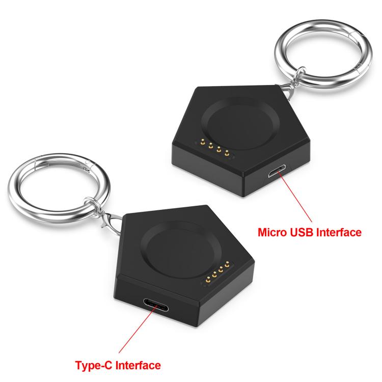 For OPPO Watch X2 Mini Portable Smart Watch Magnetic Charger(Black) -  by buy2fix | Online Shopping UK | buy2fix