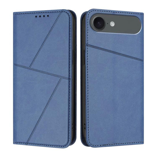 For iPhone 17 Air Strong Magnetic Frosted Flip Leather Phone Case(Royal Blue) - iPhone 17 Air Cases by buy2fix | Online Shopping UK | buy2fix