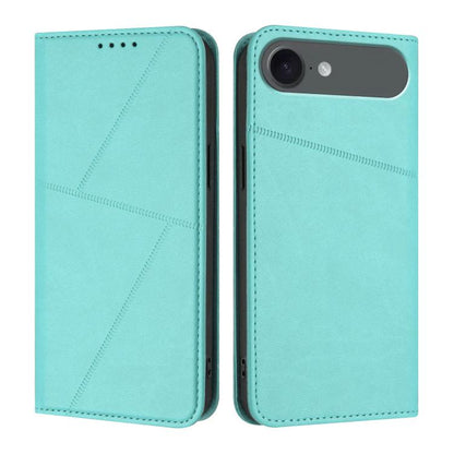 For iPhone Air Strong Magnetic Frosted Flip Leather Phone Case(Light Blue) - iPhone Air Cases by buy2fix | Online Shopping UK | buy2fix