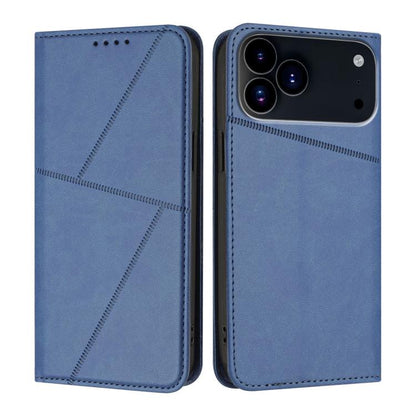 For iPhone 17 Pro Strong Magnetic Frosted Flip Leather Phone Case(Royal Blue) - iPhone 17 Pro Cases by buy2fix | Online Shopping UK | buy2fix