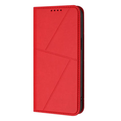 For iPhone 17 Pro Max Strong Magnetic Frosted Flip Leather Phone Case(Red) - iPhone 17 Pro Max Cases by buy2fix | Online Shopping UK | buy2fix