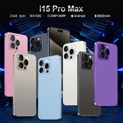 I16 Pro Max / VD1, 3GB+32GB, 6.8 inch Android 10 MTK6753 Octa Core, Network: 4G, Dual SIM, Plug:AU Plug(Purple) -  by buy2fix | Online Shopping UK | buy2fix